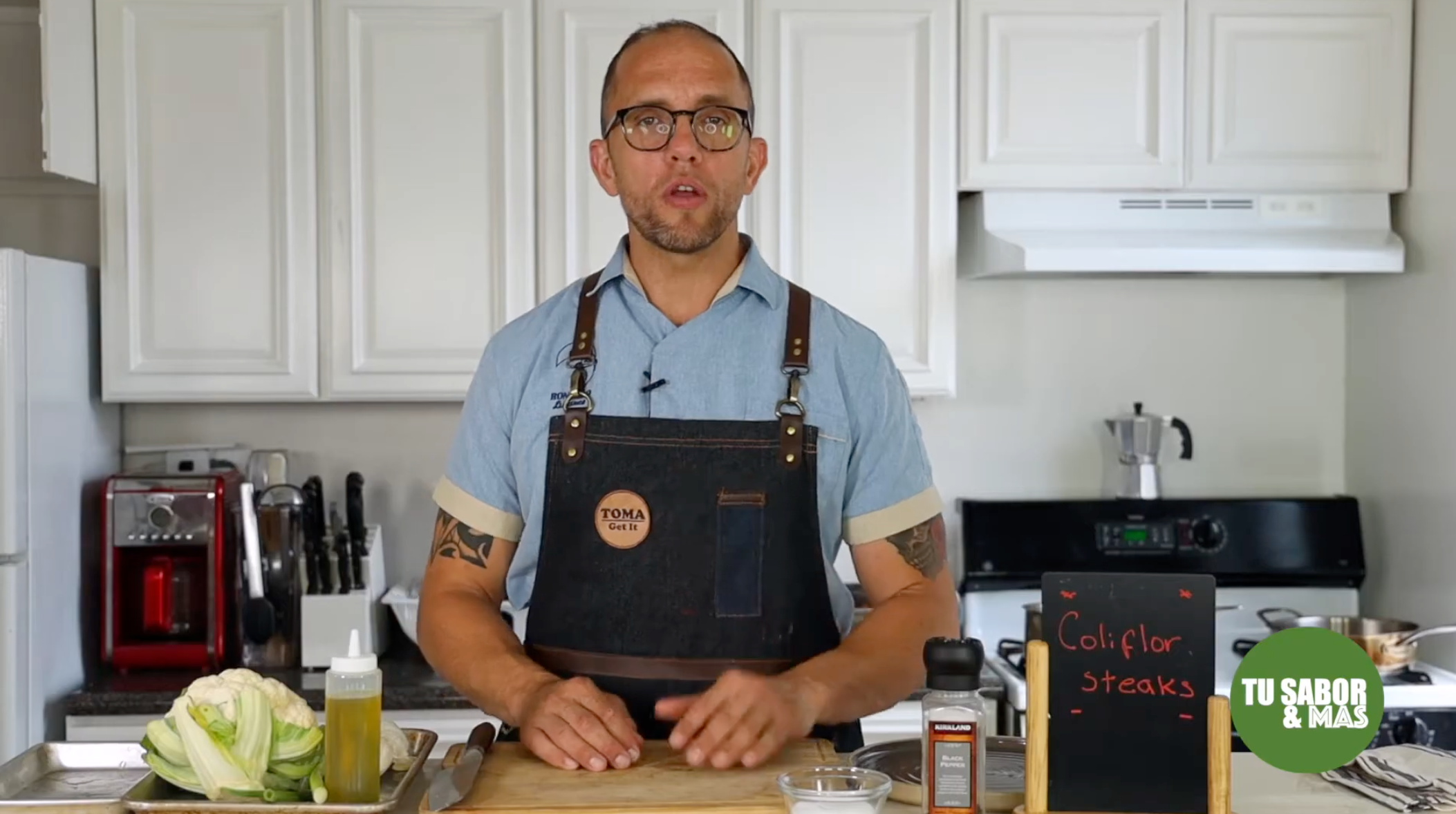 Cauliflower Steak con el Chef Ronaldo Linares