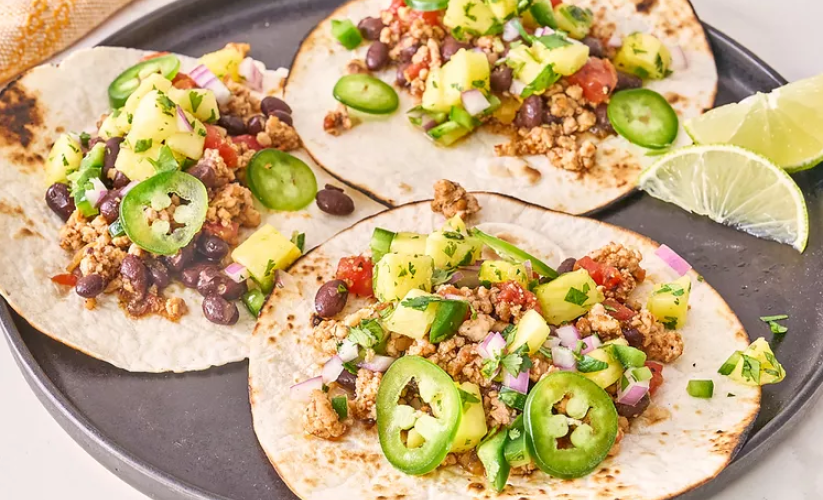 Pork Tacos with Pineapple Salsa
