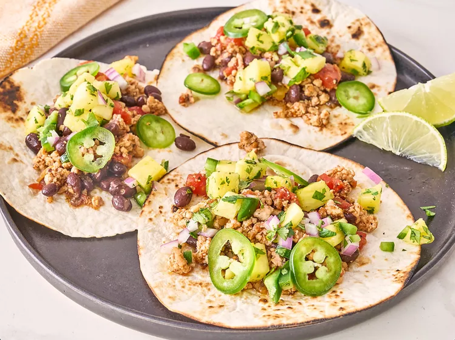 Pork Tacos with Pineapple Salsa