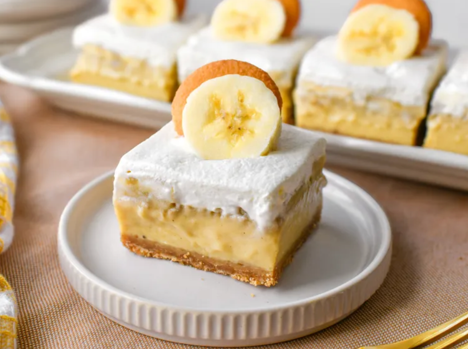 Banana Pudding Bars