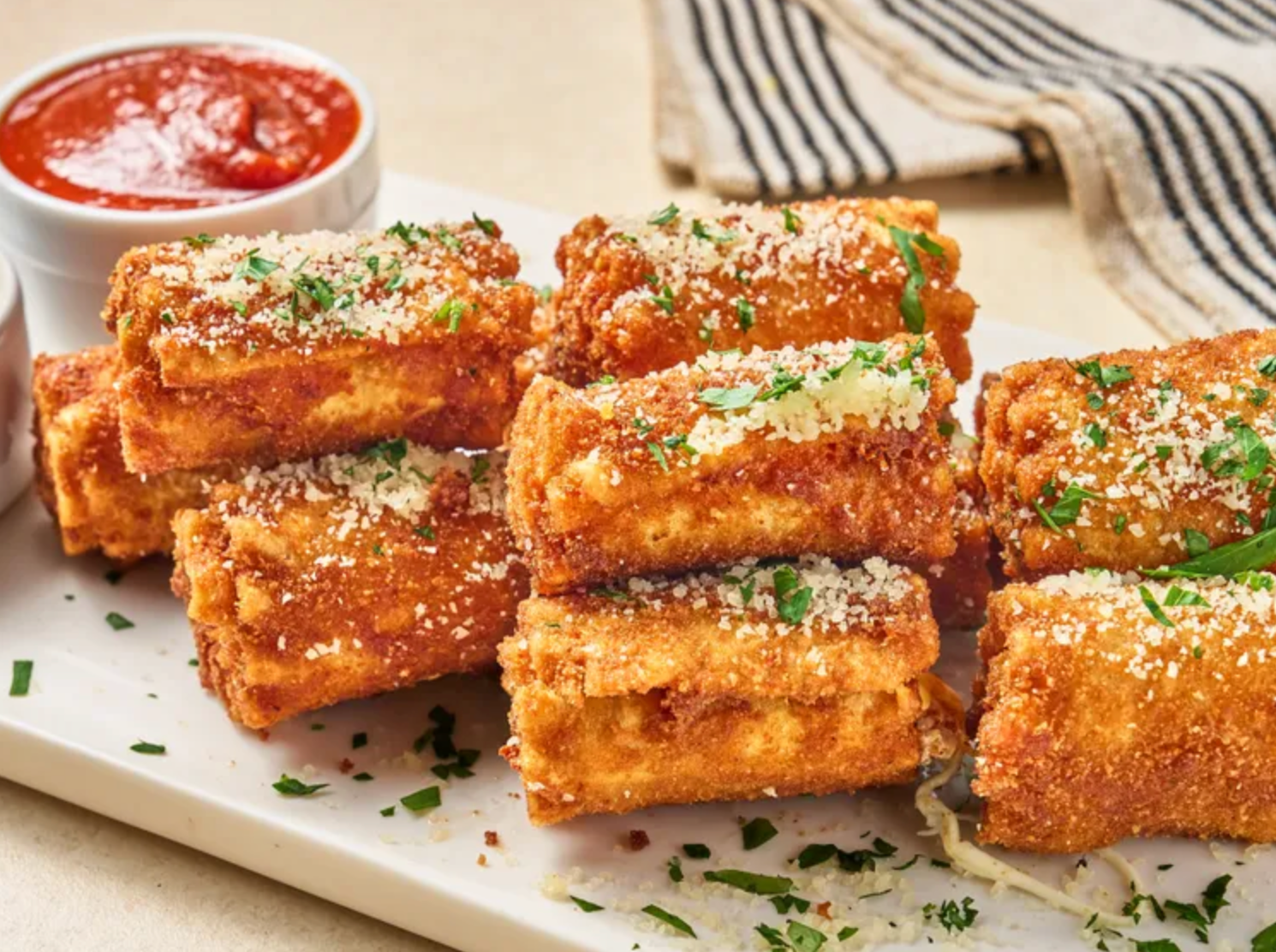 Lasagna Mozzarella Sticks