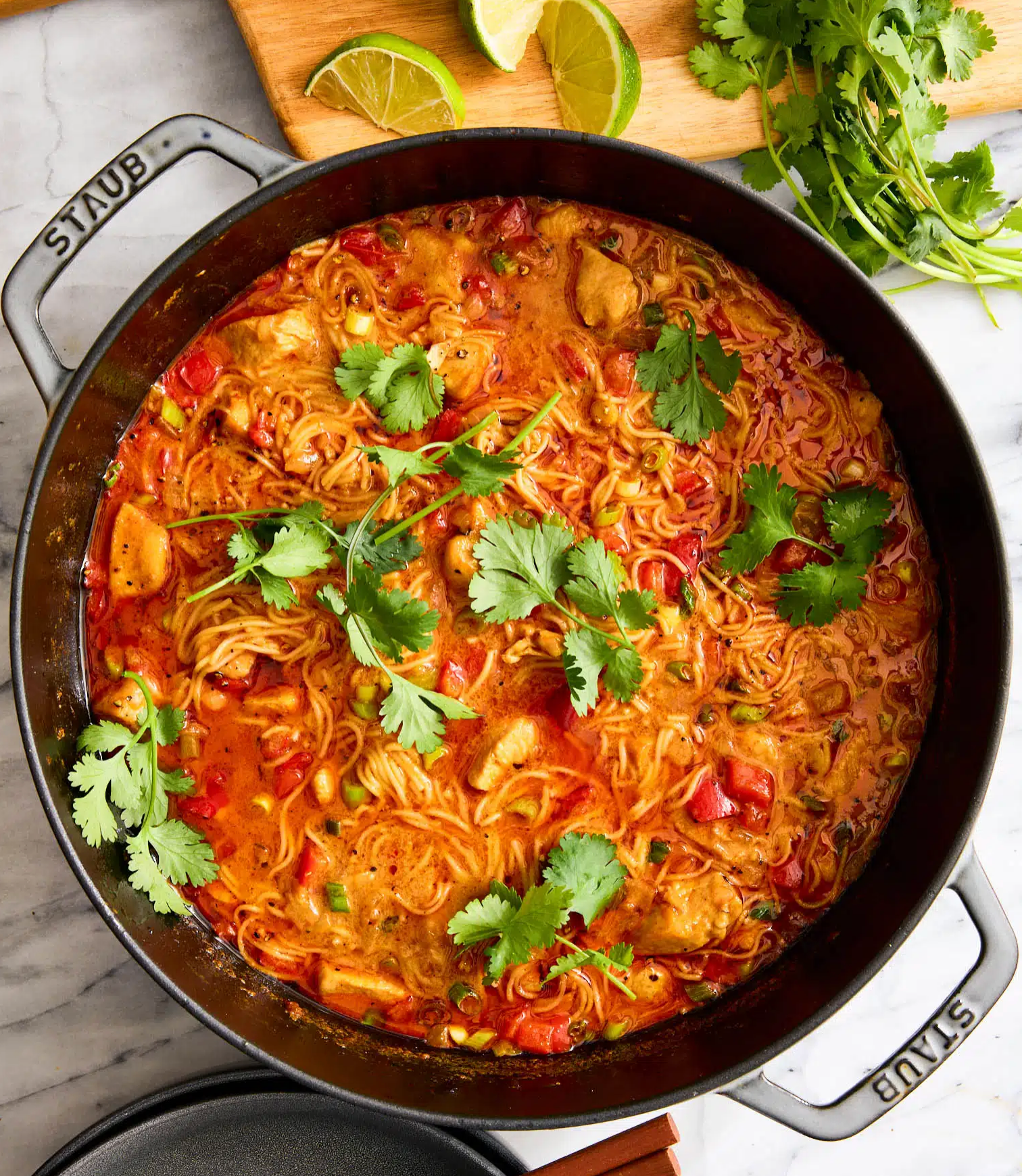 Thai Red Curry Noodle Soup