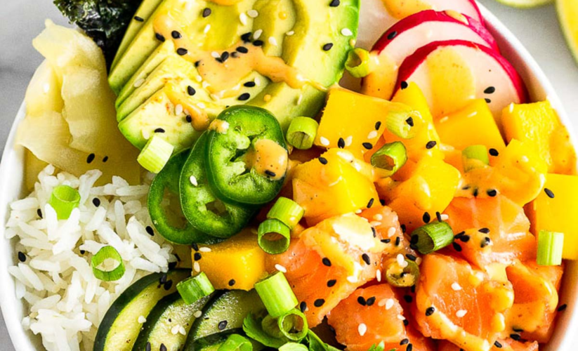 Salmon Poke Bowl