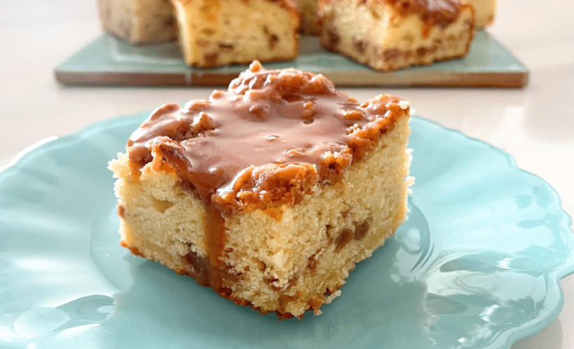 Pastel de Café con Canela y Caramelo